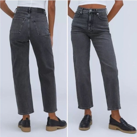 Everlane Denim - Everlane the way high jeans organic cotton